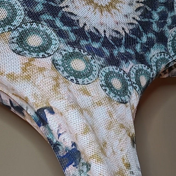 #002 LUISA RICCI Boatneck Geometric Pattern Sweater,Dolman Sleeves,Italy - Picture 4 of 8